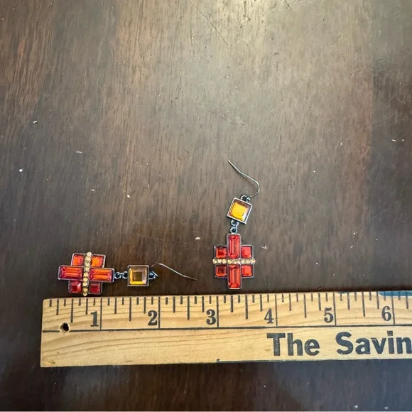 SIMPLY VERA WANG Necklace Earrings & Bracelet 4 Piece Set Gun Metal Gray Tone - Picture 11 of 15